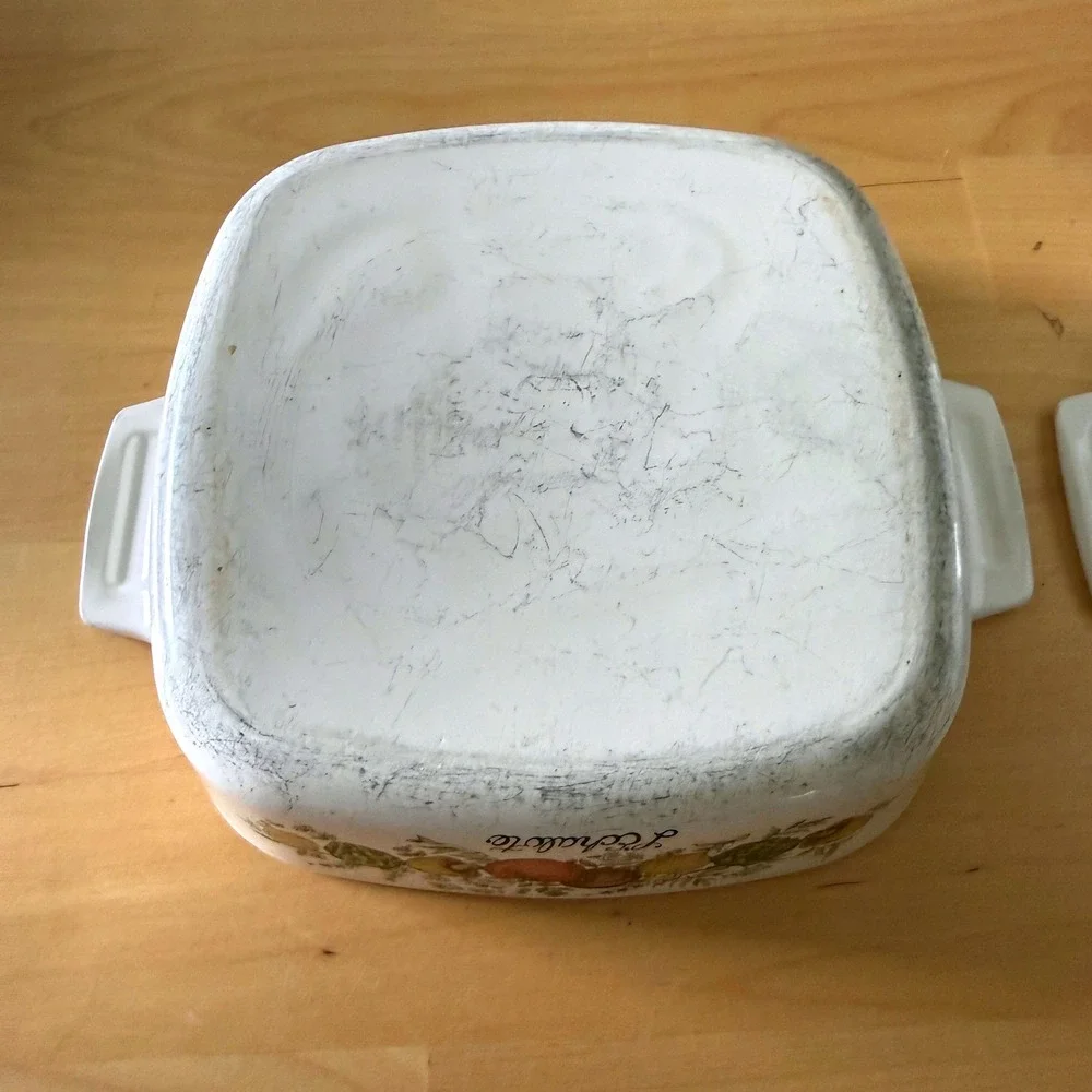 Corning Ware Spice‎ O' Life Casserole Dish Set L'Echalote Le Persil GrandmaCore